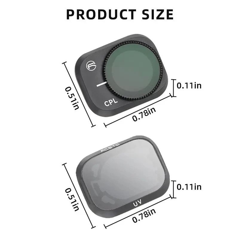 Drone Camera Filter - DIY Drone Filter voor DJI Mini