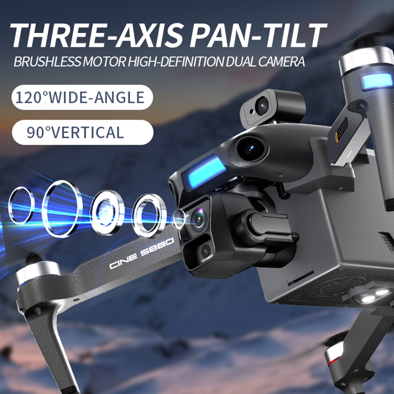 2026 Nieuwe 8K Dual Camera Dro - Drone Camera Lens recensie en prijs