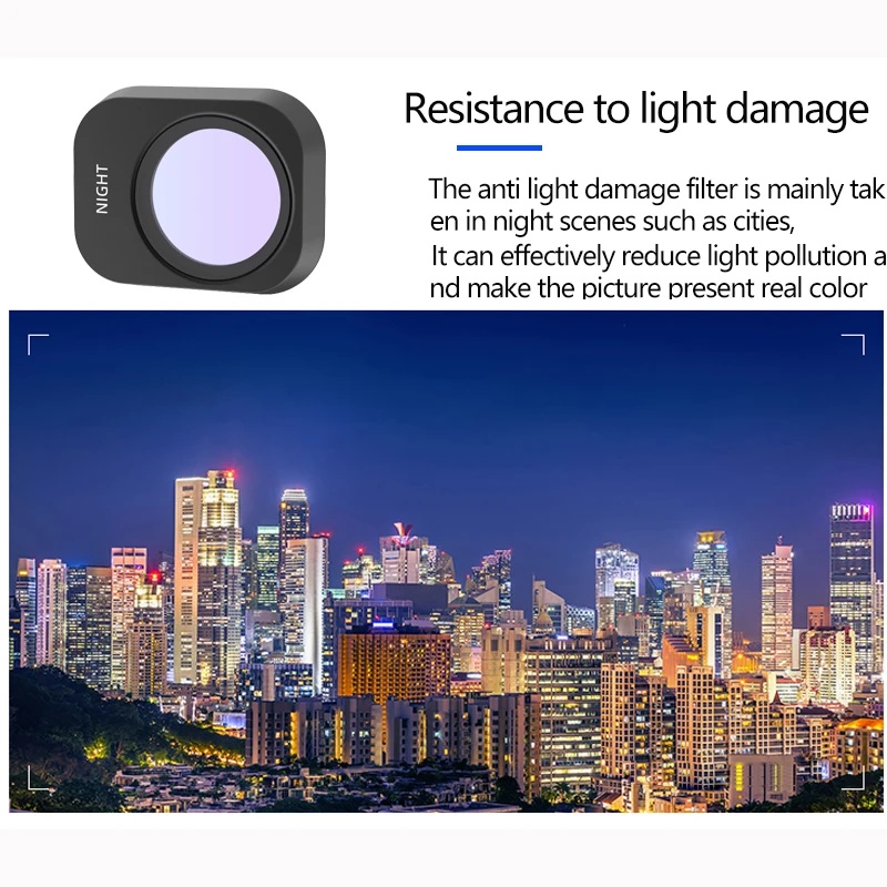 Drone-filter voor DJI Mini 3 P - Drone Camera Filter recensie en prijs
